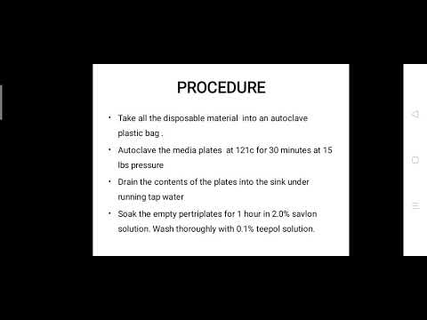 take the following steps when disposing of contaminated materials: